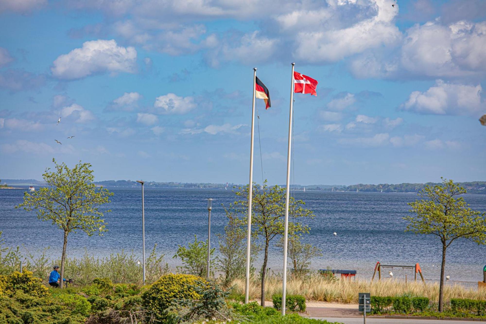 Fewo1846 Strandresidenz Wassersleben - Strandkoje - Komfortables Studioapartment Mit Meerblick Am Strand 하리슬리 외부 사진